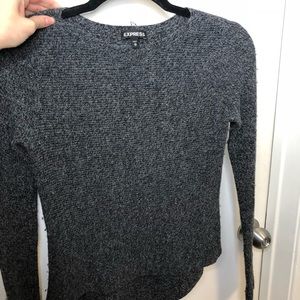 Express XS|TP Charcoal grey sweater